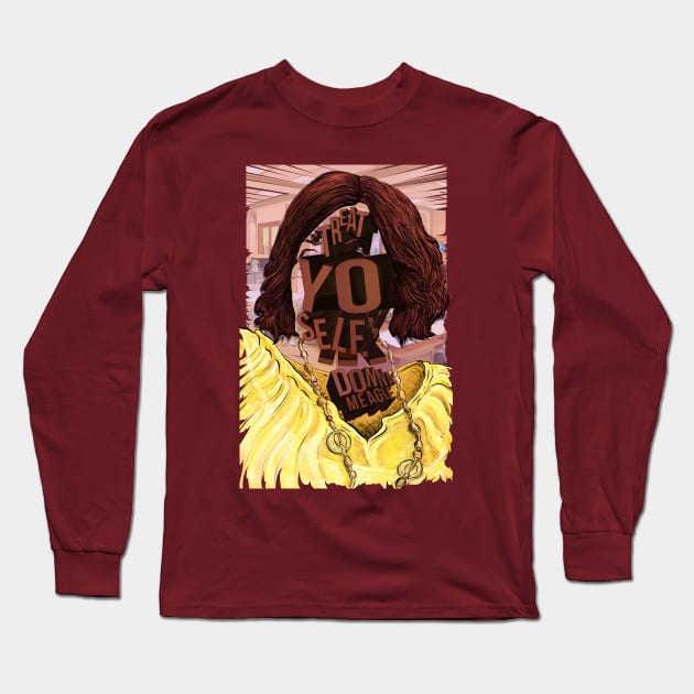 Donna Meagle Long Sleeve T-Shirt by NateJonesDesign